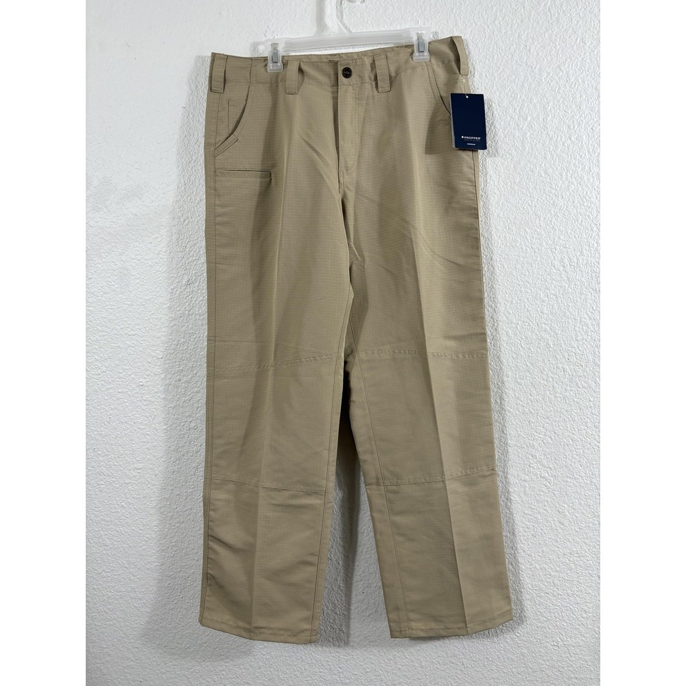 Propper Pants Womens 14 Khaki‎ EdgeTec Ripstop Tactical Uniform Durable Fabric